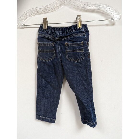 Carters Infant Jeans 12 Months Blue Pants - Picture 2 of 3